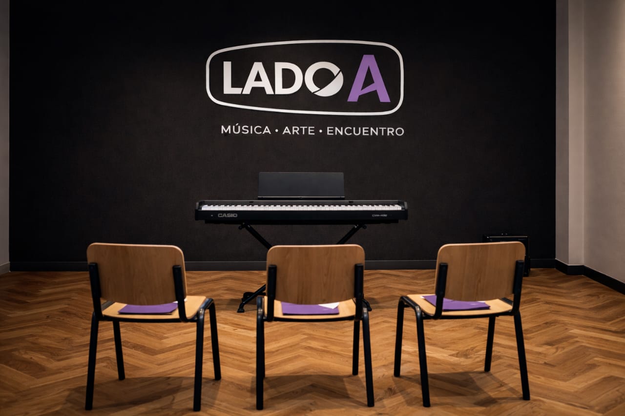 Aula de Lado A Música lista para recibir nuevos alumnos