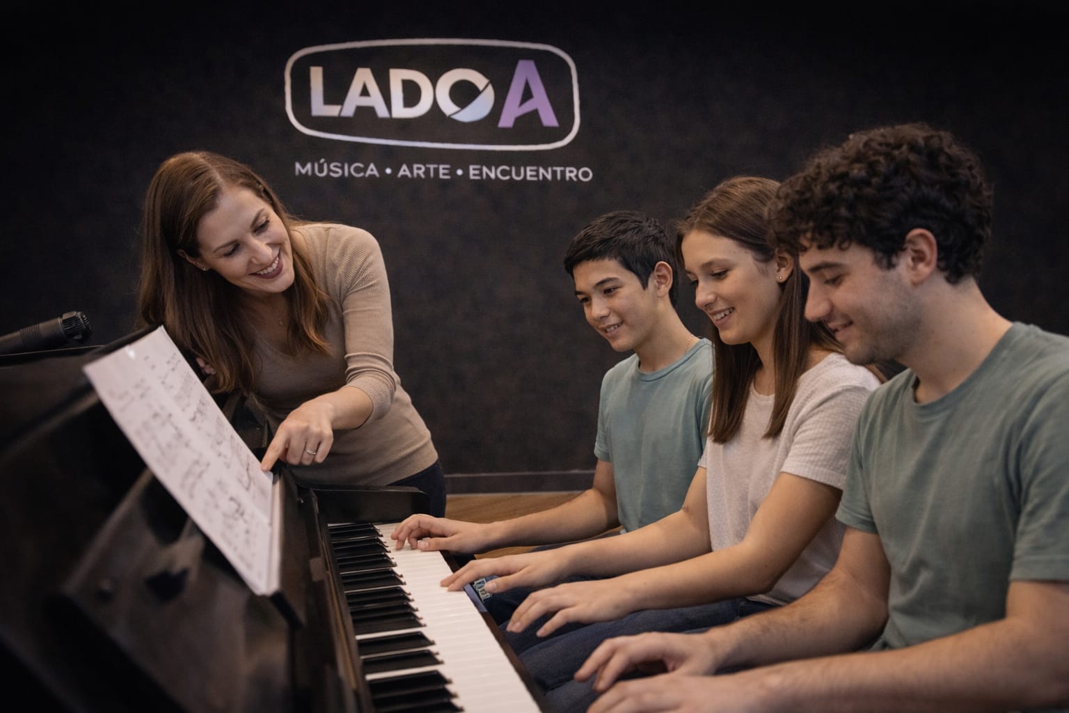 Clases de piano en Lado A Música